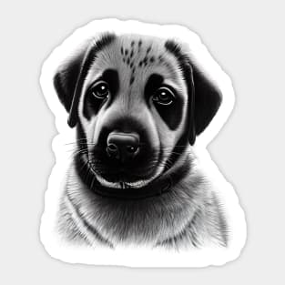 Anatolian Shepherd Puppy Sticker